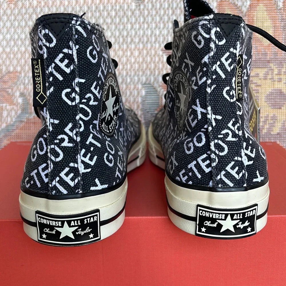 Converse Men’s 162347C
CHUCK 70 HI
BLACK/WHITE/BROWN Sneakers - Picture 14 of 16